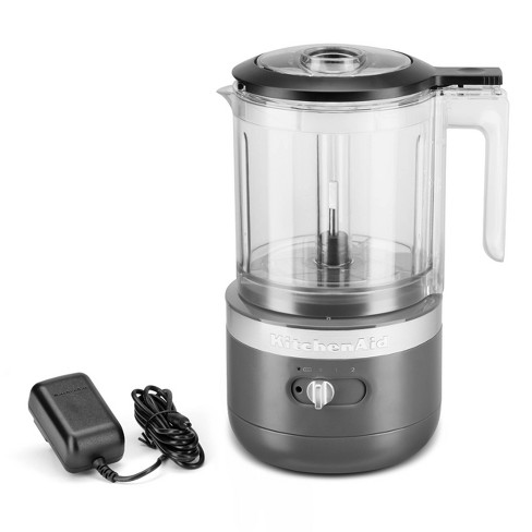Charcoal Grey Cordless Small Appliances Set (Hand Mixer, Hand Blender & Food  Chopper), KitchenAid