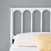 Bed Frame Metal Platform Mattress Foundation with Headboard Heavy Duty Steel Slats Support Under Bed Storage Space No Box Spring Needed Easy Assembly - 4 of 4