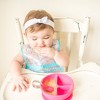 green sprouts Snap & Go Wipe-Off Bibs Cupcakes 9-18 Months Pink - 3pk - 4 of 4