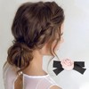 Unique Bargains Elegant Flower Scrunchies for Home 1 Pc - 2 of 4