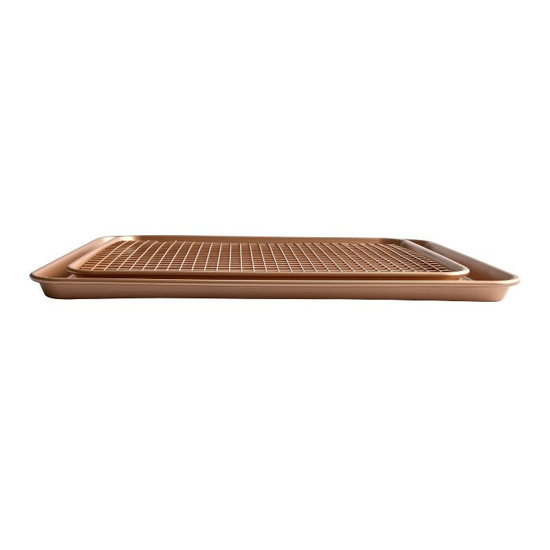 Nordic Ware Baking and Cooling Rack Set Copper, 1 of 5