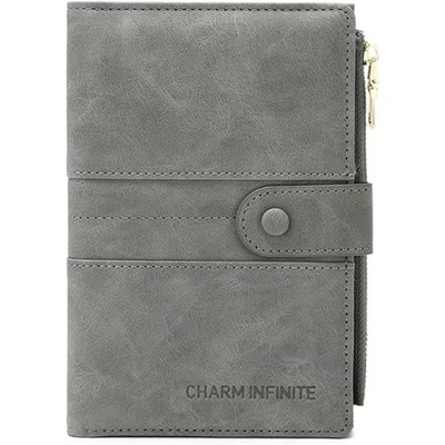 BEAFUP RFID Blocking Passport Wallet for Women - Slim Travel & Daily Use Card Holder with Multiple Slots, Vegan Leather