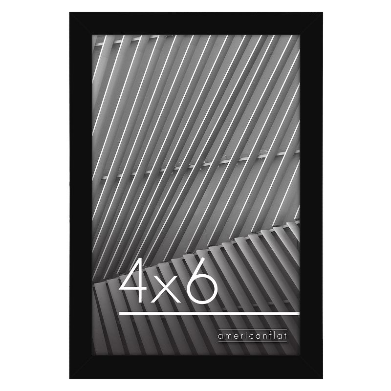 Americanflat Thin Picture Frame with tempered shatter-resistant glass - Horizontal and Vertical Formats for Wall and Tabletop, 1 of 7