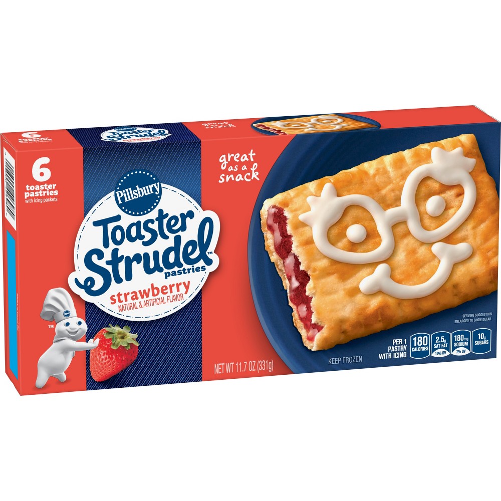 UPC 018000426980 product image for Pillsbury Strawberry Frozen Toaster Strudel - 6ct/11.5oz | upcitemdb.com