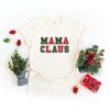 Simply Sage Market Women's Mama Claus Colorful Short Sleeve Graphic Tee - 3 of 4