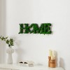 Gulches HOME Letter Art Moss Wall Decor - Whimsical & Eco-Friendly Accent - 2 of 4