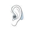 Sennheiser All-Day Clear Slim Bluetooth Hearing Aids - Rechargeable, Self-Fitting, Programmable, 1 Count - 2 of 2