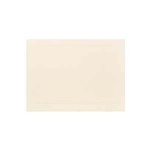 JAM Paper Blank Flat Note Cards A6 Size 4 5/8 x 6 1/4 Ivory Panel 175995I - 1 of 2