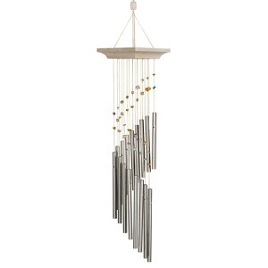 Woodstock Wind Chimes Signature Collection  Woodstock Mystic Spiral  22'' Wind Chime - 1 of 4