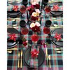 Solino home Linen Balck Jewel Plaid Table Runner - 4 of 4