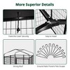 GOTGELIF Outdoor 4ft x 4.2ft x 4.5ft Dog Kennel with Weather-Resistant Cover For Beloved Pup - 3 of 4