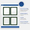Avery Labels, 4" x 3-1/3", Gold-Green Border, Glossy, 40ct - 3 of 4