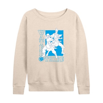 サリゲナク Breathing French Crew Neck Tee Women's Disney Better Times Ahead Lightweight French Terry Wide