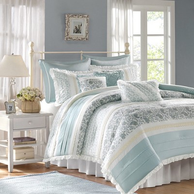 target blue bedding