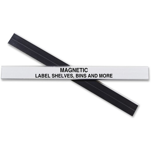 C-line Label Holder Magnetic F/ Shelf/bin 1/2x6 10/bx Clear 87207 : Target