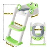Potty Training Seat with Step Stool Ladder, Adjustable Height with Anti-Slip Pads for Toddlers - 2 of 4