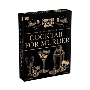 University Games Murder Mystery Party - Cocktail for Murder Board Game - 1 of 4