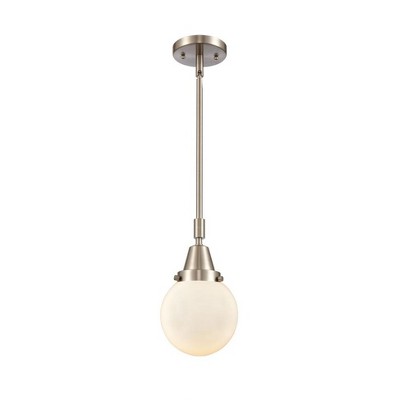 Beacon - 1 Light Stem Hung Mini Pendant In Industrial Style-10.63 Inches Tall and 6 Inches Wide