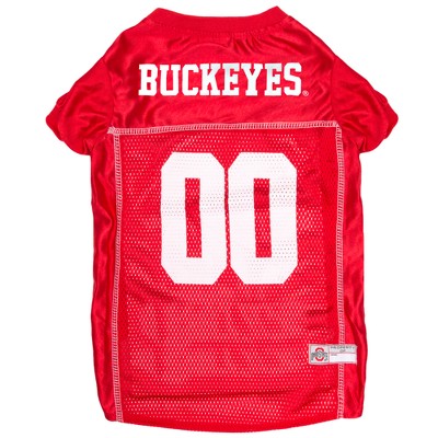 The Worthy Dog Ohio State Buckeyes Football Jersey for Dogs