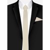 Jacob Alexander Men's Solid Color 2" Skinny Neck Tie - 3 of 4