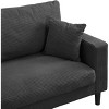Kumasinova 58"/75" 2/3 Seater Corduroy Couch,Space-Saving Sleeper Sofa with Plush Cushions,Couchs for Living Room,Bedroom&Apartment,Small Space - 4 of 4