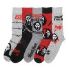 Ghostface You Like Horror Movies? Character Art And Icons Men's 5-Pack Casual Crew Socks - 3 of 4