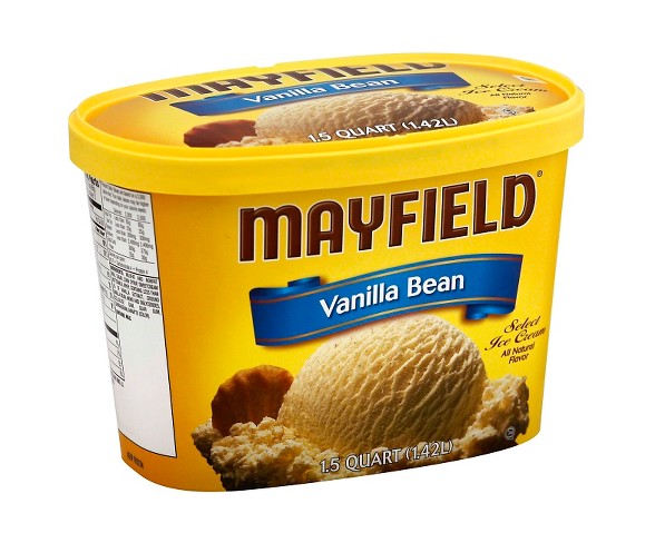 Mayfield Vanilla Bean Ice Cream - 1.5qt