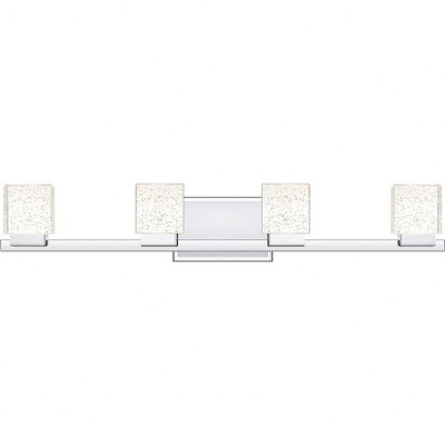 Quoizel Lighting Zola 4 - Light Vanity in  Polished Chrome