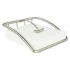 Spectrum Diversified Euro Holder Flat Weight Arm Modern Kitchen Organization Stand & Paper Cocktail Napkins Dispenser Satin Nickel - 2 of 4