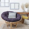 Outdoor Round Papasan Chair Cushion - Sorra Home - 2 of 2