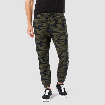 mens camo sweatpants with elastic ankles