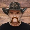 Mustaches Western Fella Brown Moustache Adult Costume Accessory - 3 of 3