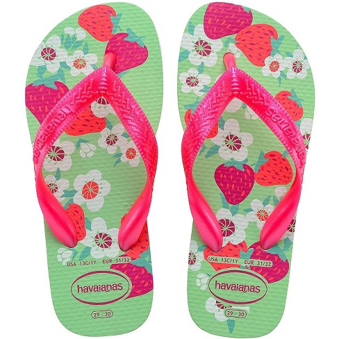 bodem West geschenk Havaianas Girl's Strawberry Flowers Flores Flip Flop Sandals - Green  Garden, 9 Children : Target