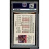 Michael Jordan Card 1991-92 Hoops Team Night Sheets-Perforated PSA 8 - 2 of 2