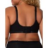Curvy Couture Women's Cotton Luxe Front and Back Close Wireless Bra - 2 of 3