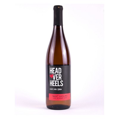 Love Cork Screw Head Over Heels Riesling White Wine - 750ml Bottle