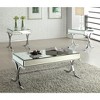 NicBex Modern 21" Square Coffee Table with Mirrored Top for Living Room and Bedroom - 3 of 3