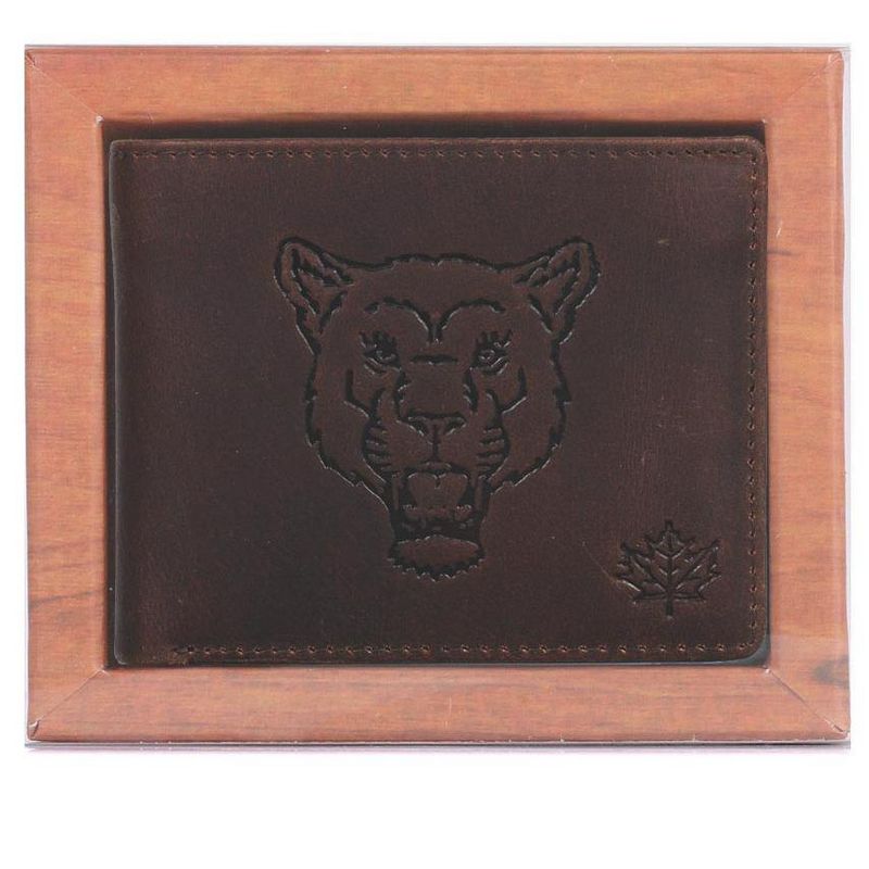 Karla Hanson CANADA WILD Men's Hunter Leather Wallet - Mountain Lion, 5 of 6