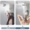 BRIGHT SHOWERS 16 Inch Shower Head Extension Arm, Stainless Steel Rainfall Shower Head Pipe Arm - 4 of 4
