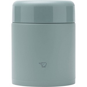 Zojirushi 14oz Stainless Steel Food Jar Matte Green: Vacuum Insulated Container, Hand Wash, Plastic Lid, 1-Year Warranty - 1 of 4