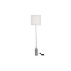 Elegant Lighting Ines floor lamp in chrome - 3 of 4
