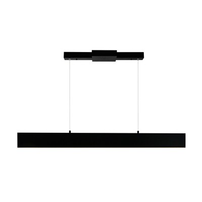 CWI Lighting Krista LED Chandelier With Satin Black Finish