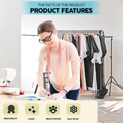 Adjustable Black Female Mannequin with Wooden Tripod Stand