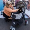 Petique Glacier Spacious & Cozy Pet Stroller Perfect For Dogs Cats Bunnies & Other Animals - 2 of 4