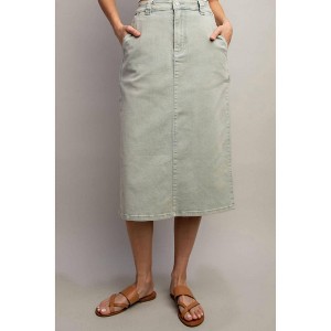 Women's Mineral Wash Skirt - ee:some - 1 of 4