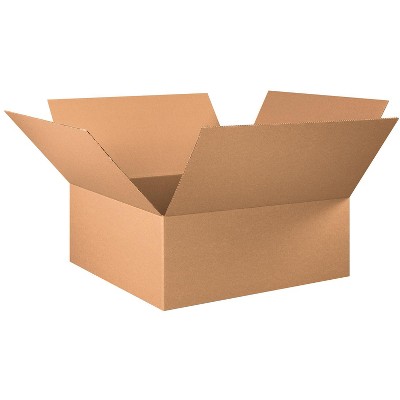 Box Partners Corrugated Boxes 30" x 30" x 10" Kraft 15/Bundle 303010