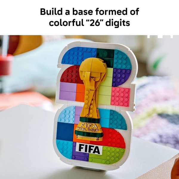 LEGO Editions Emblema Oficial Copa Mundial de la FIFA 2026 43032 3