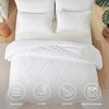 BAGOKIE 2/3PCS Comforter Set Vertical Tufted Bedding Set with Comforter & Pillowcase - 4 of 4