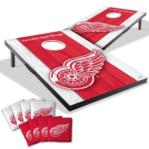 NHL Detroit Red Wings 2'x3' Wood Toss Game Set - 1 of 4