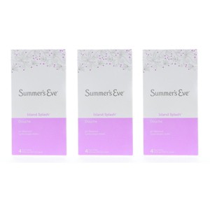 Summer's Eve Island Splash Douche, 4 Count, 4.5 oz Each, Pack of 3 - 1 of 4